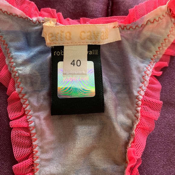 Vintage Robert Cavalli Passport to the World Cami - Picture 7 of 9